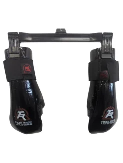 Used TIGER ROCK HAND PADS Martial Arts Hand Pads Black MD