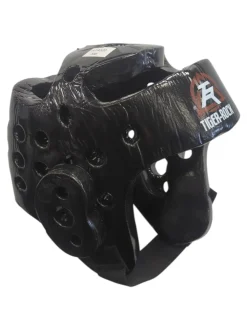 Used TIGER ROCK HEADGEAR Martial Arts Head Gear Black