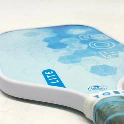 Used TOBY LITE Pickleball Racquet Carolina Blue