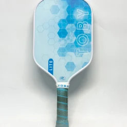 Used TOBY LITE Pickleball Racquet Carolina Blue