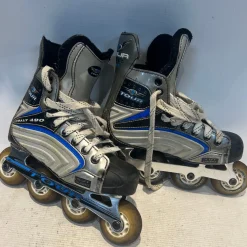Used Tour COBALT 490 Junior Roller Quad Skates White Junior 03