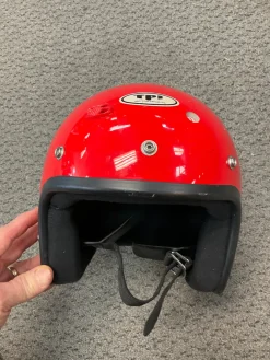 Used TPI MOTORSPORTS RED HELMET Adult Helmet Red MD