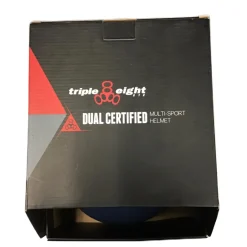 Used Triple Eight Dual Certified Multi-Sport Helmet Navy Blue S/M