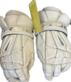Used True FREQUENCY Lacrosse Gloves Mens Grey 12"