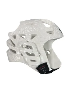Used TUSAH Martial Arts Head Gear White LG