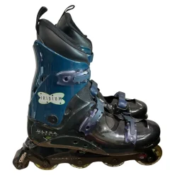 Used Ultra Wheels IRIDIUM Senior Rec Fitness Skates Black Senior 13