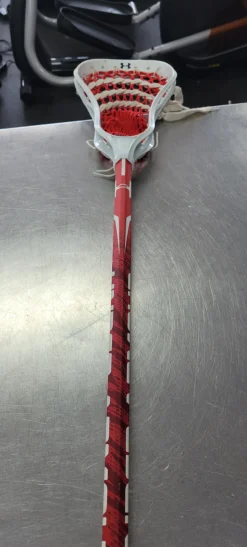 Used Under Armour 6099 ALLOY Men Atk/Mid Complete Stick Red