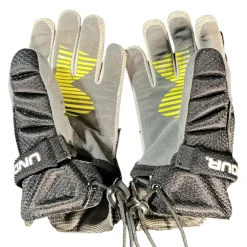Used Under Armour 10 IN UNDER ARMOR GLOVES Lacrosse Gloves Junior Black 10"