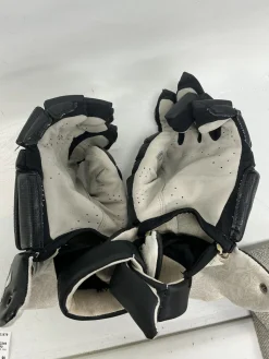 Used Under Armour COMMAND PRO Lacrosse Gloves Mens Black 13 1/2"