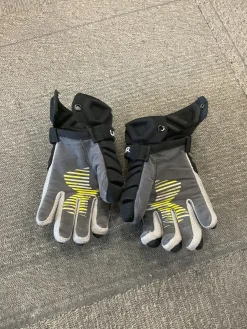 Used Under Armour Lacrosse Gloves Junior Black XS