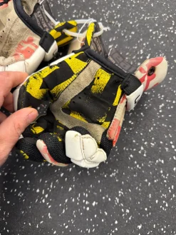 Used Under Armour Lacrosse Gloves Junior Red SM