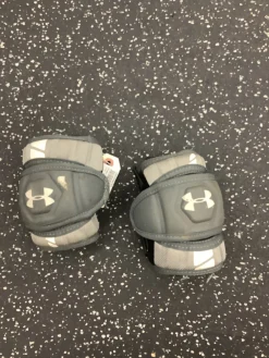 Used Under Armour Lacrosse Arm Pads/Guards Grey SM