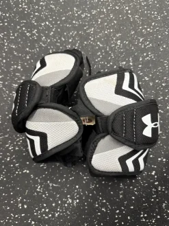 Used Under Armour Lacrosse Arm Pads/Guards Black SM
