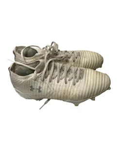 Used Under Armour LAX Cleats Mens White Senior 8.5
