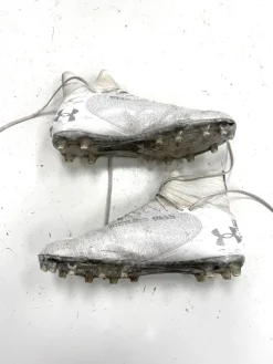 Used Under Armour LAX Cleats Mens White Senior 11