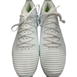 Used Under Armour LAX Cleats Mens White Senior 11.5
