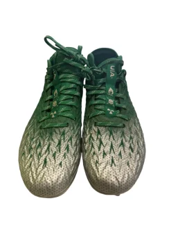 Used Under Armour LAX Cleats Mens Green Senior 9
