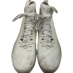 Used Under Armour LAX Cleats Mens White Senior 11.5