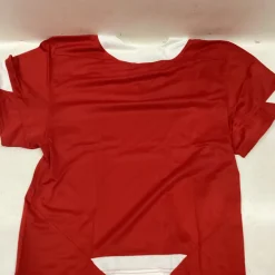 Used Under Armour LAX PRACTICE JERSEY Lacrosse Top Y Red SM