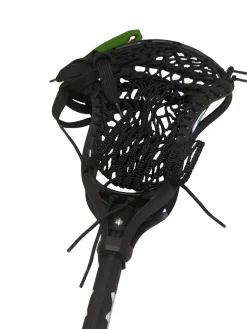 Used Under Armour NEXTGEN JUNIOR ALLOY 6000 Complete Lacrosse Stick Black 38.5