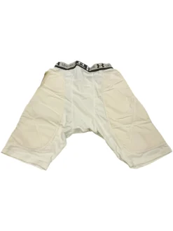 Used Under Armour PADDED SHORTS Lacrosse Bottom A White MD