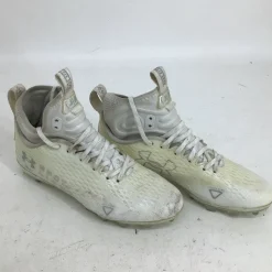 Used Under Armour SPOTLIGHT LUX MC 2.0 SR 8 LAX CLEATS LAX Cleats Mens White Senior 8