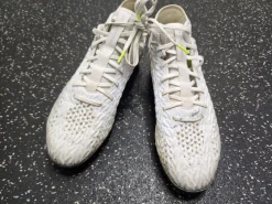 Used Under Armour SPOTLIGHT LAX Cleats Mens White Senior 11.5