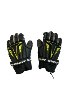 Used Under Armour UA Lacrosse Gloves Junior None SM