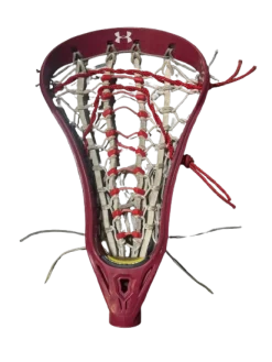 Used Under Armour UNDER ARMOUR HONOR STRUNG HEAD Womens Lacrosse Head Red