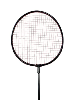 Used USA BLACK PURPLE Junior Badminton Racquet Black Junior