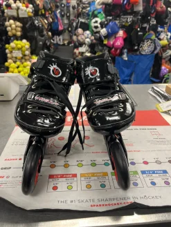 Used VANILLA ASSASSIN Senior Aggressive Skates Black Senior 11