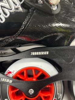 Used VANILLA ASSASSIN Senior Aggressive Skates Black Senior 11