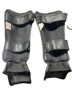 Used Venum Martial Arts Shin Pads Black MD