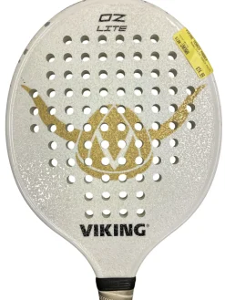 Used VIKING TENNIS PADDEL Adult Tennis Racquet White Unknown