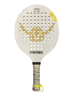 Used VIKING TENNIS PADDEL Adult Tennis Racquet White Unknown