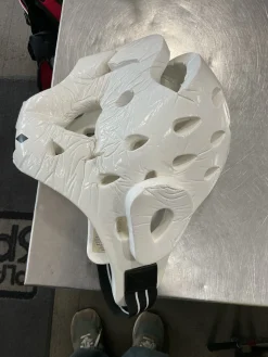 Used Vision Martial Arts Head Gear White