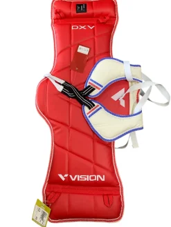 Used Vision Martial Arts Chest Guard Red SM