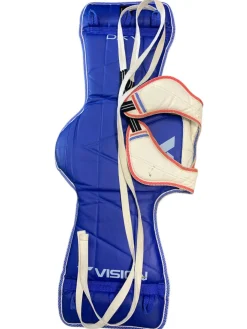 Used Vision Martial Arts Chest Guard Red MD