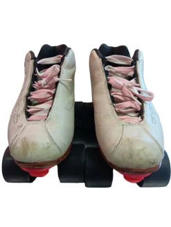 Used VOODOO Senior Roller Quad Skates White Senior 8