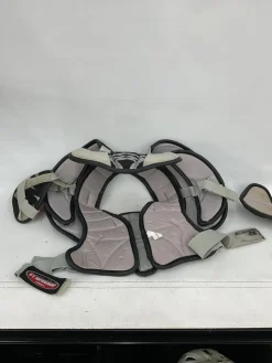 Used Warrior ADRENALINE 7.0 Lacrosse Shoulder Pads Black SM