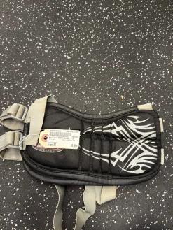 Used Warrior ADRENALINE 7.0 Lacrosse Rib Pads Black XS