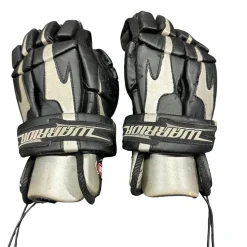 Used Warrior ADRENALINE 6.0 Lacrosse Gloves Mens Black 12"