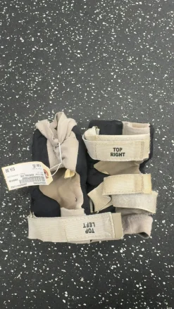 Used Warrior ADRENALINE Lacrosse Arm Pads/Guards Black XS