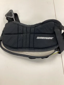 Used Warrior ADRENALINE SERIES Lacrosse Rib Pads Black MD