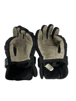 Used Warrior BURN Lacrosse Gloves Junior Black SM