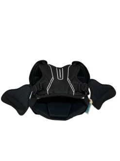 Used Warrior BURN Lacrosse Shoulder Pads Black LG