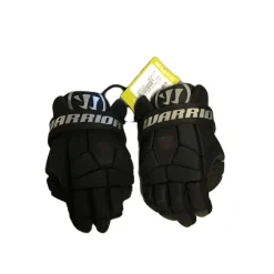Used Warrior BURN Lacrosse Gloves Junior Black SM