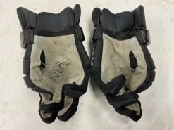 Used Warrior BURN NEXT Lacrosse Gloves Mens Black SM
