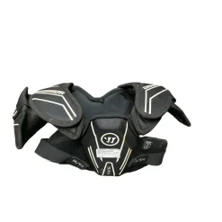Used Warrior BURN NEXT LAX SHOULDER PADS Lacrosse Shoulder Pads Black LG