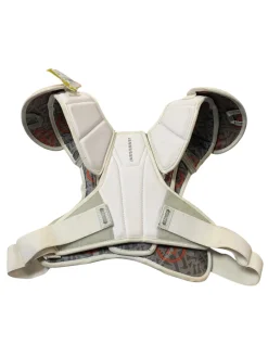 Used Warrior BURN RIB PADS Lacrosse Rib Pads White SM